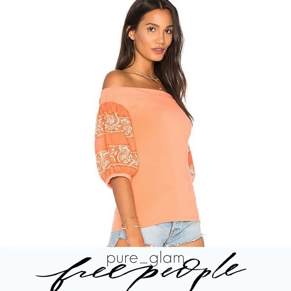 Free People off-the-shoulders top